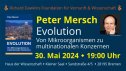 30.05.2024 - 19:00 Uhr: Vortrag in Bremen zu 'Evolution: Von Mikroorganismen zu multinationalen Konzernen' - Richard Dawkins Foundation